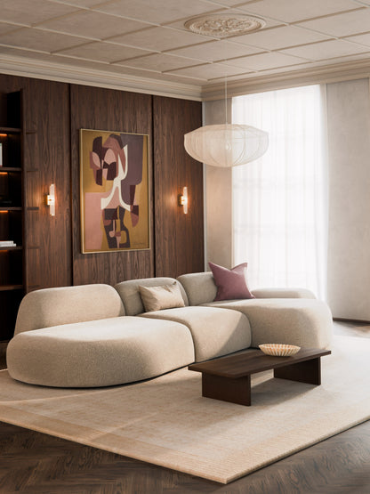 Wolmestra 4-Seater Modular Corner Sofa with Chaise Longue