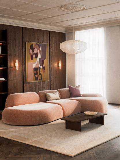 Wolmestra 4-Seater Modular Corner Sofa with Chaise Longue