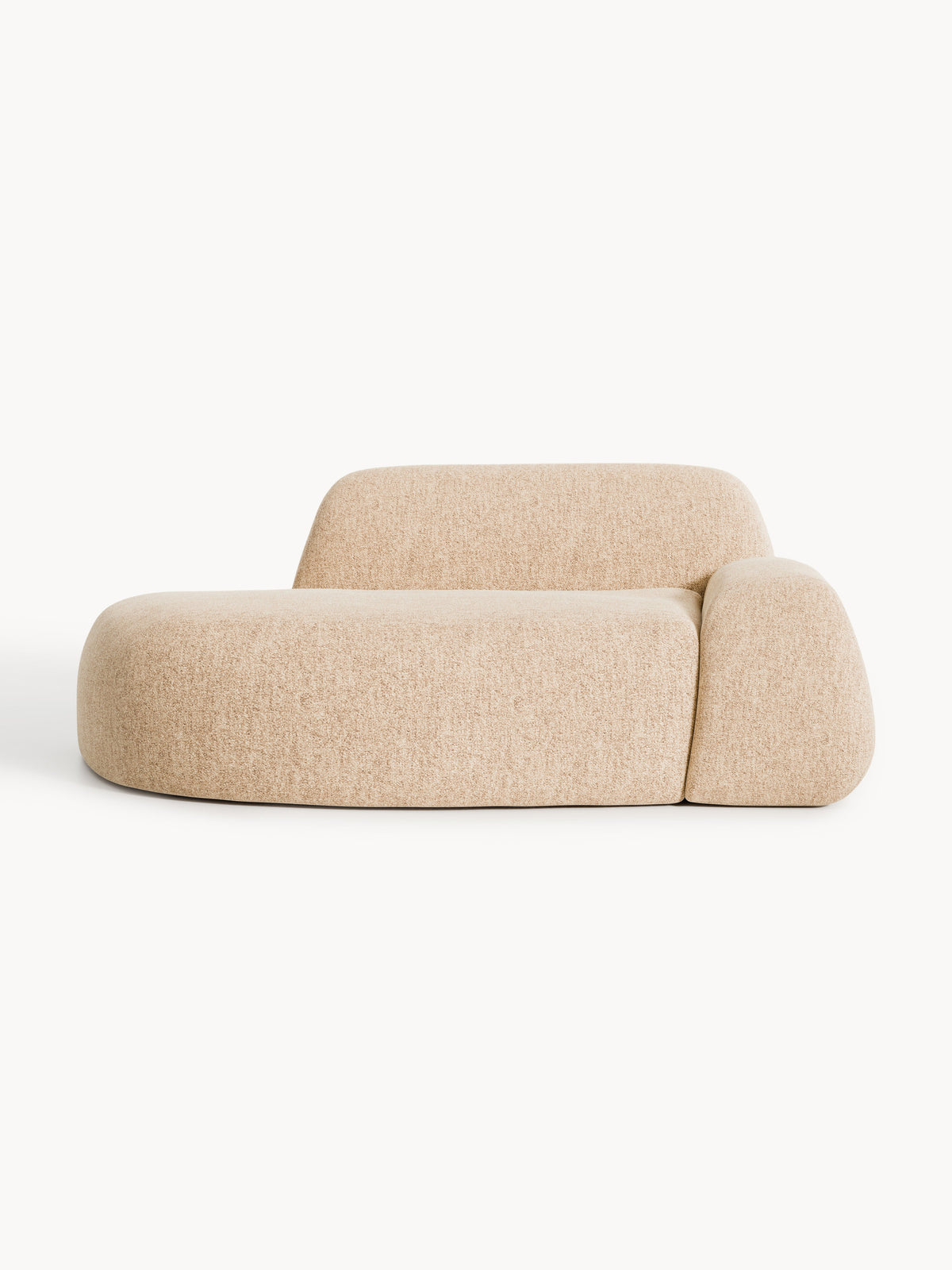 Wolmestra Bouclé Sofa (2-Seater) with Chaise Longue
