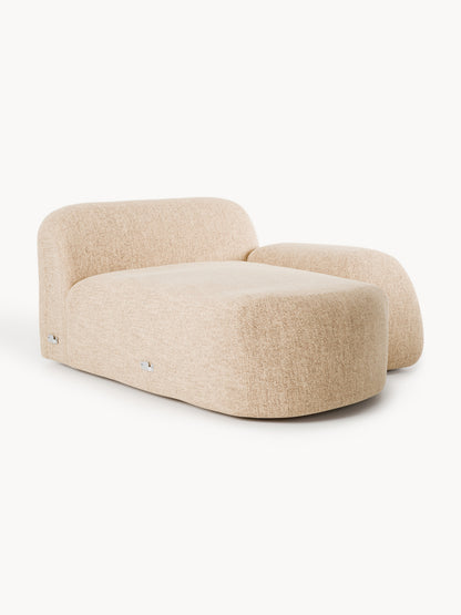 Wolmestra Chaise Corner Module in Bouclé