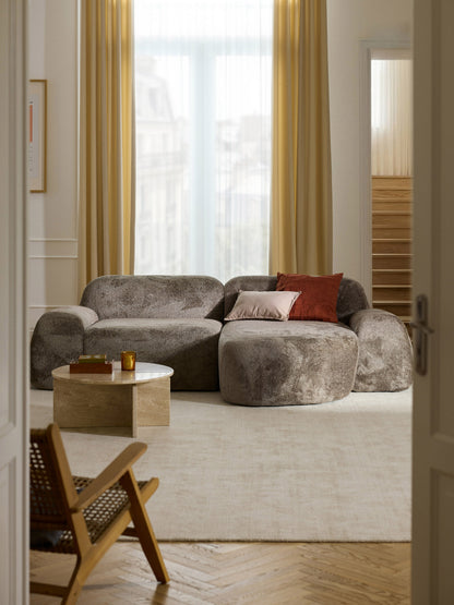 Wolmestra Chaise in Teddy Bouclé