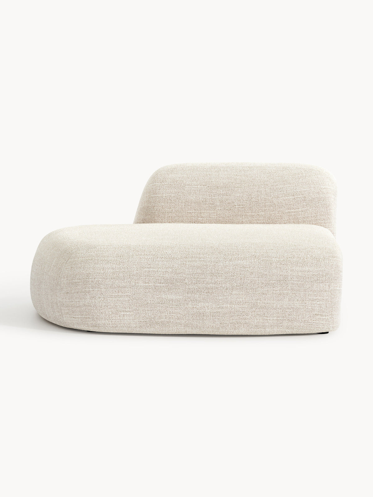 Wolmestra Chaise Module in Bouclé