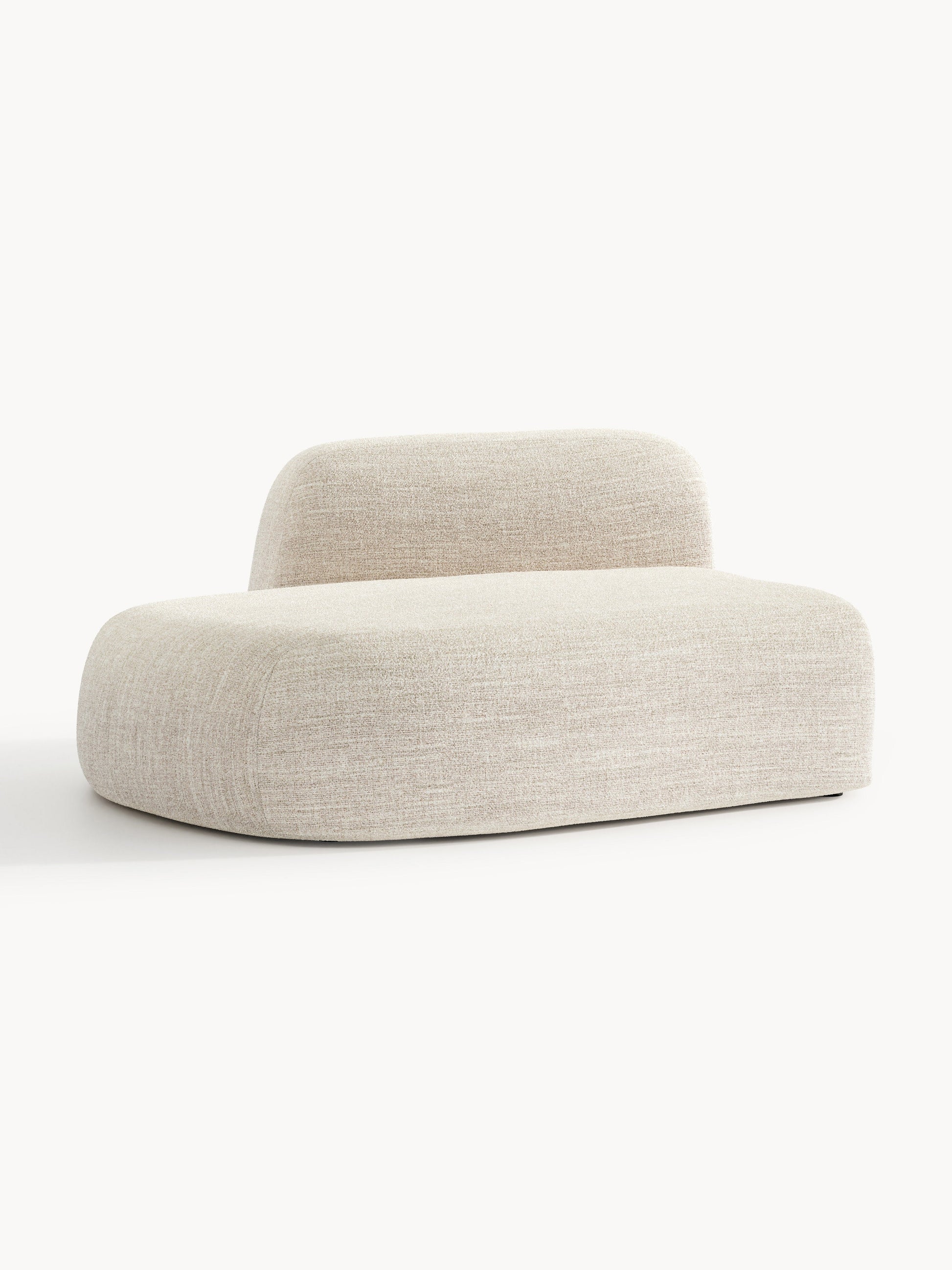 Wolmestra Chaise Module in Bouclé