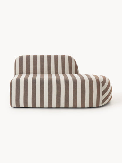 Wolmestra Chaise Module, Striped