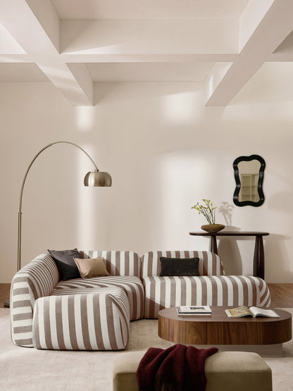 Wolmestra Chaise Module, Striped