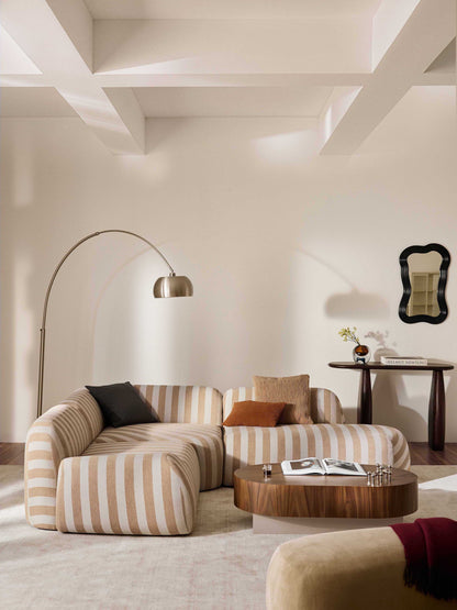 Wolmestra Chaise Module, Striped