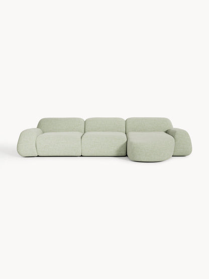 Wolmestra Corner Sofa, Modular, Bouclé (4-Seater)