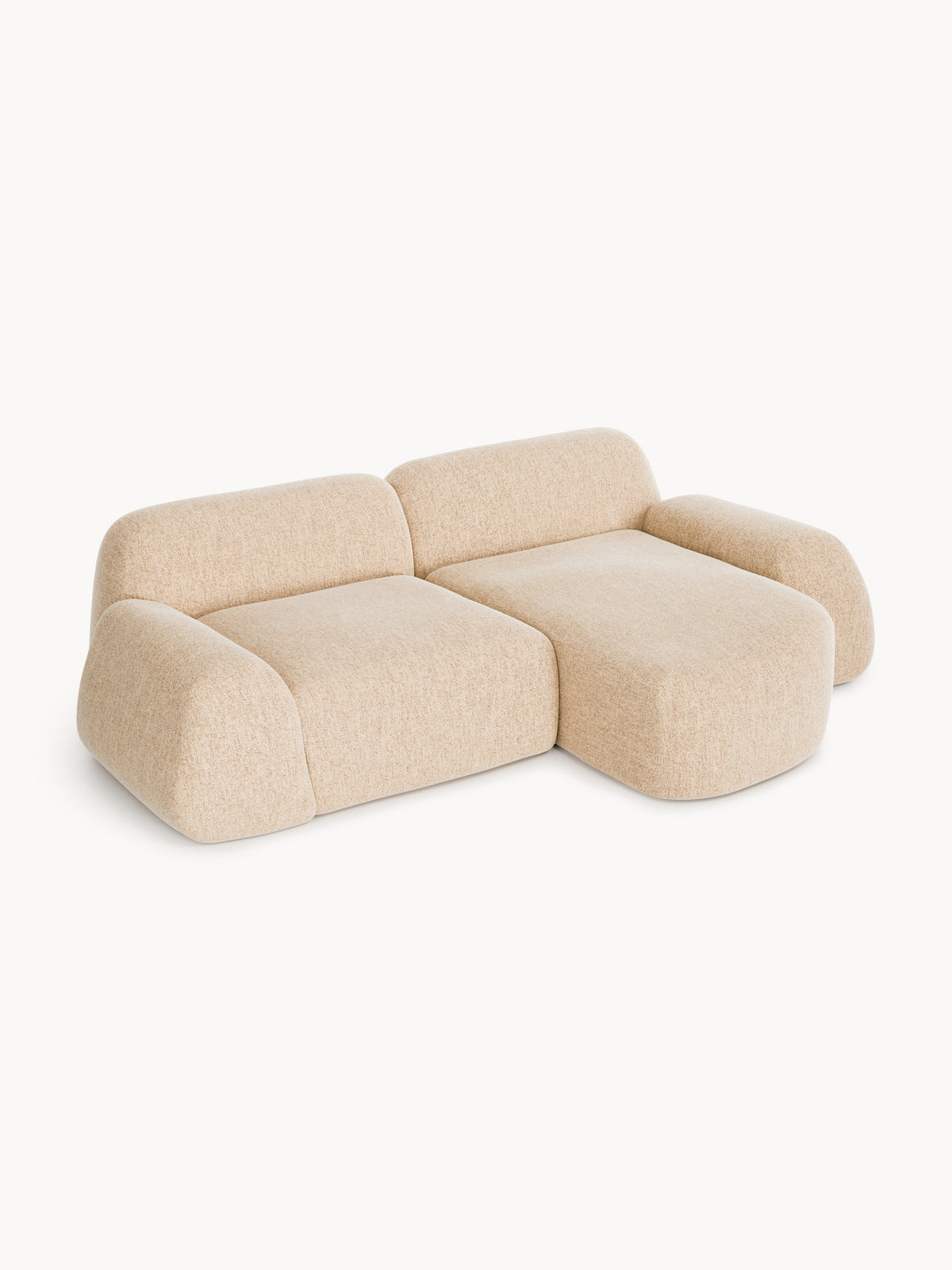 Wolmestra Modular Bouclé Corner Sofa (3-Seater)