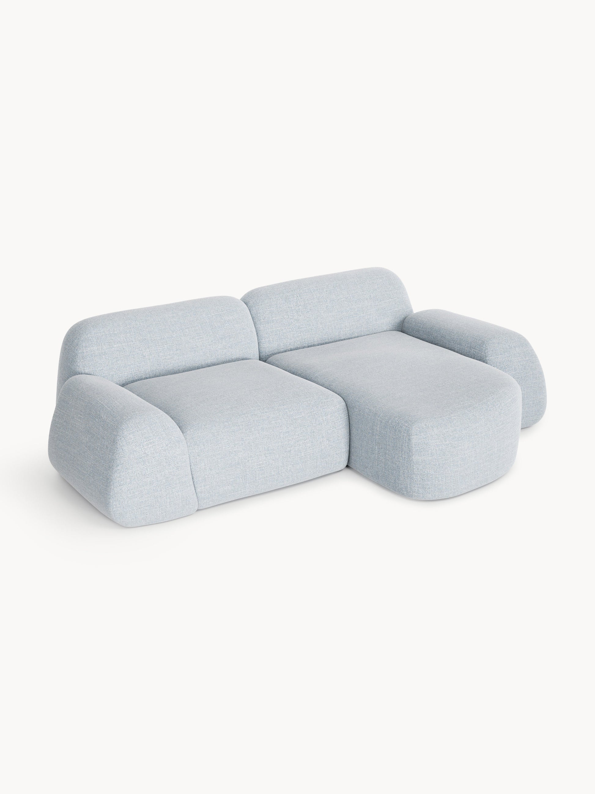 Wolmestra Modular Bouclé Corner Sofa (3-Seater)