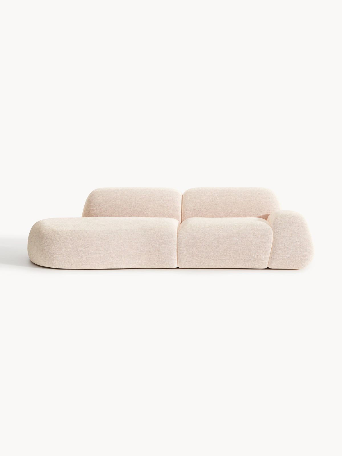 Wolmestra Modular Chaise in Bouclé (3-Seater)