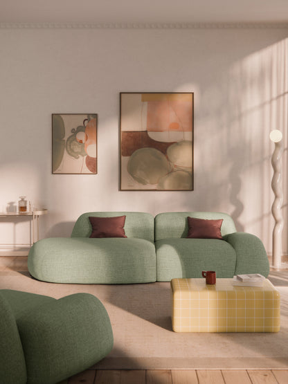 Wolmestra Modular Chaise in Bouclé (3-Seater)
