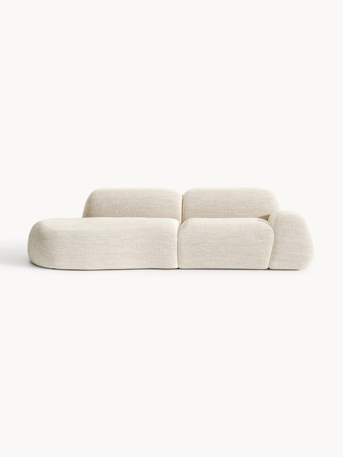 Wolmestra Modular Chaise in Bouclé (3-Seater)