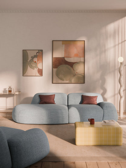 Wolmestra Modular Chaise in Bouclé (3-Seater)