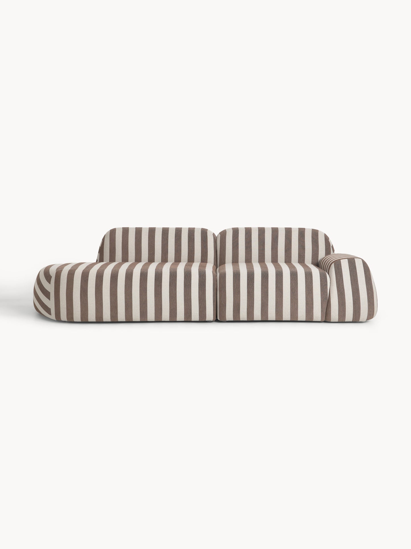 Wolmestra Modular Striped Sofa (3-Seater)