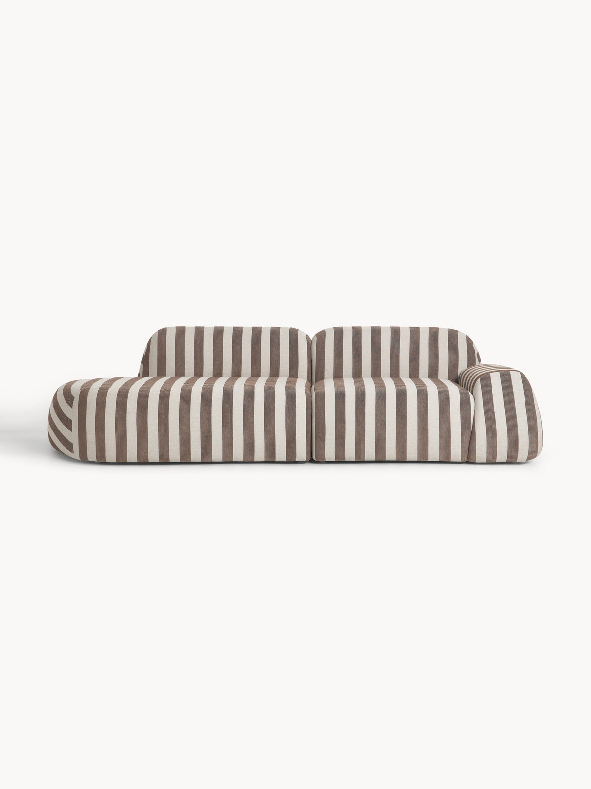 Wolmestra Modular Striped Sofa (3-Seater)