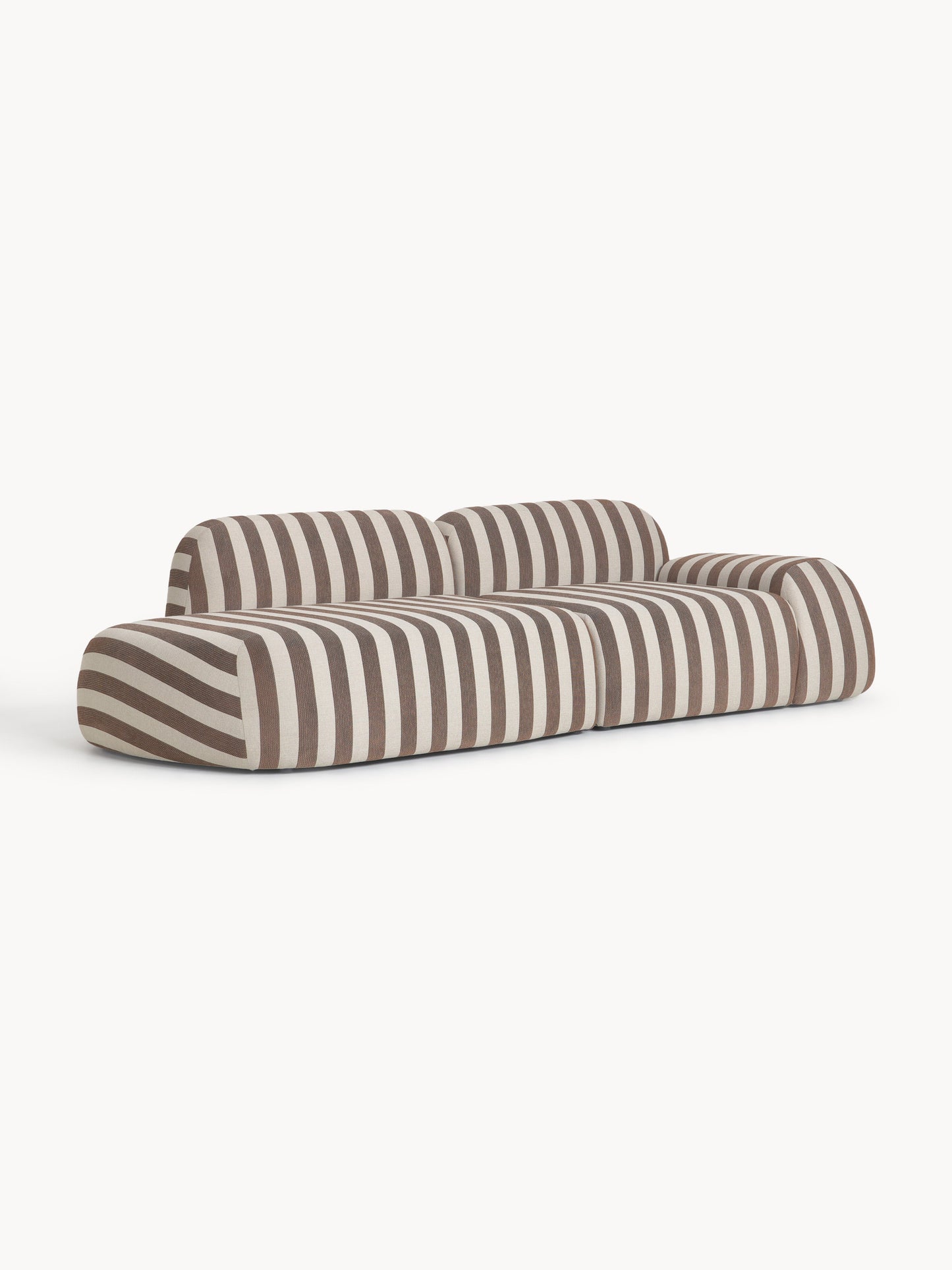 Wolmestra Modular Striped Sofa (3-Seater)