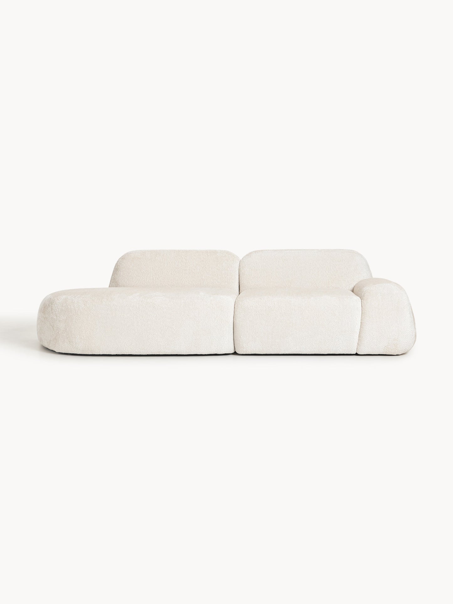 Wolmestra Modular Teddy Bouclé Chaise (3-Seater)