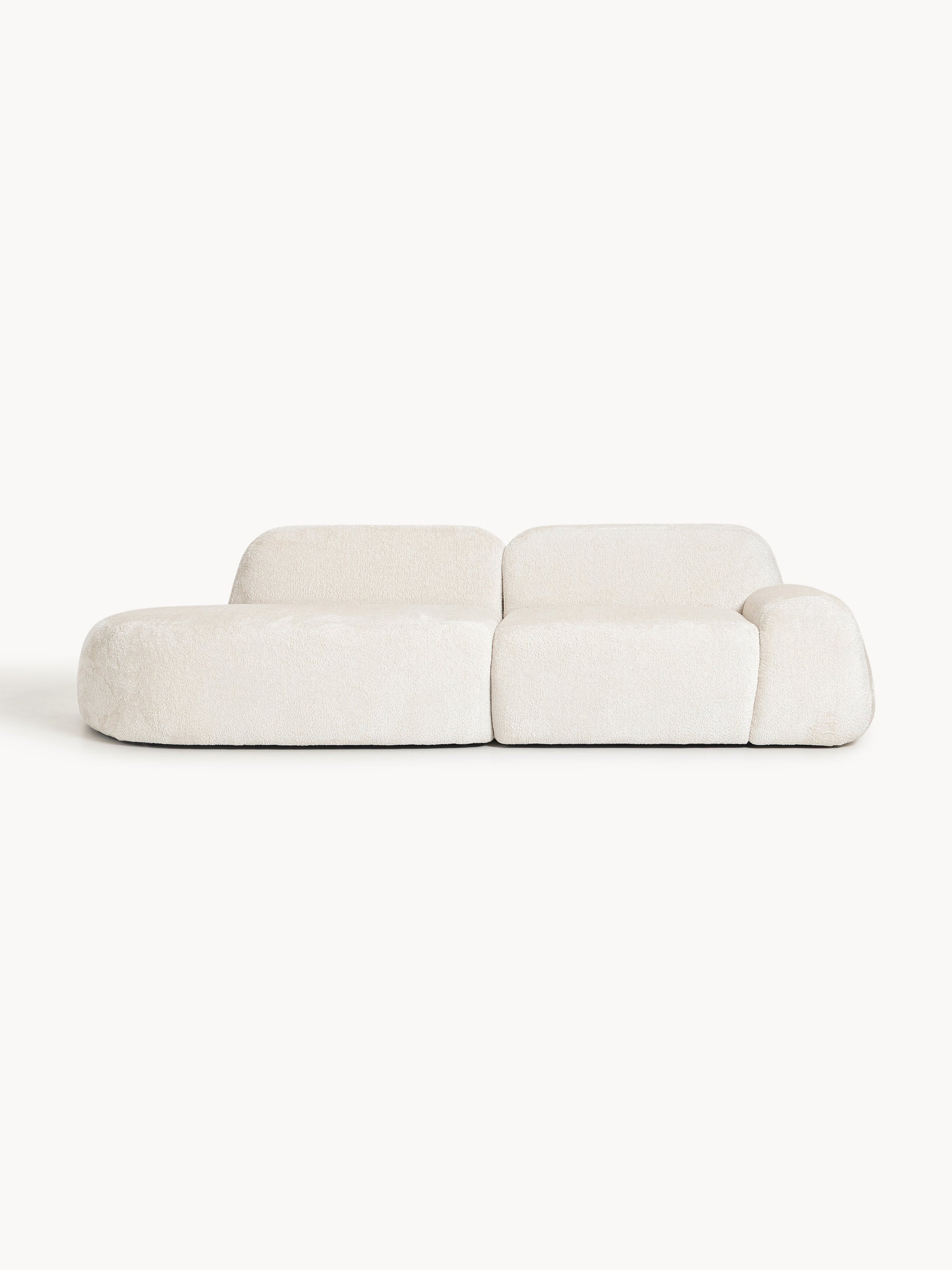 Wolmestra Modular Teddy Bouclé Chaise (3-Seater)