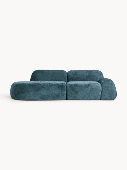 Wolmestra Modular Teddy Bouclé Chaise (3-Seater)