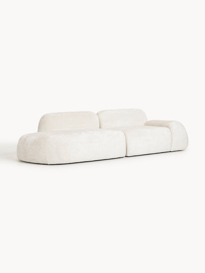 Wolmestra Modular Teddy Bouclé Chaise (3-Seater)