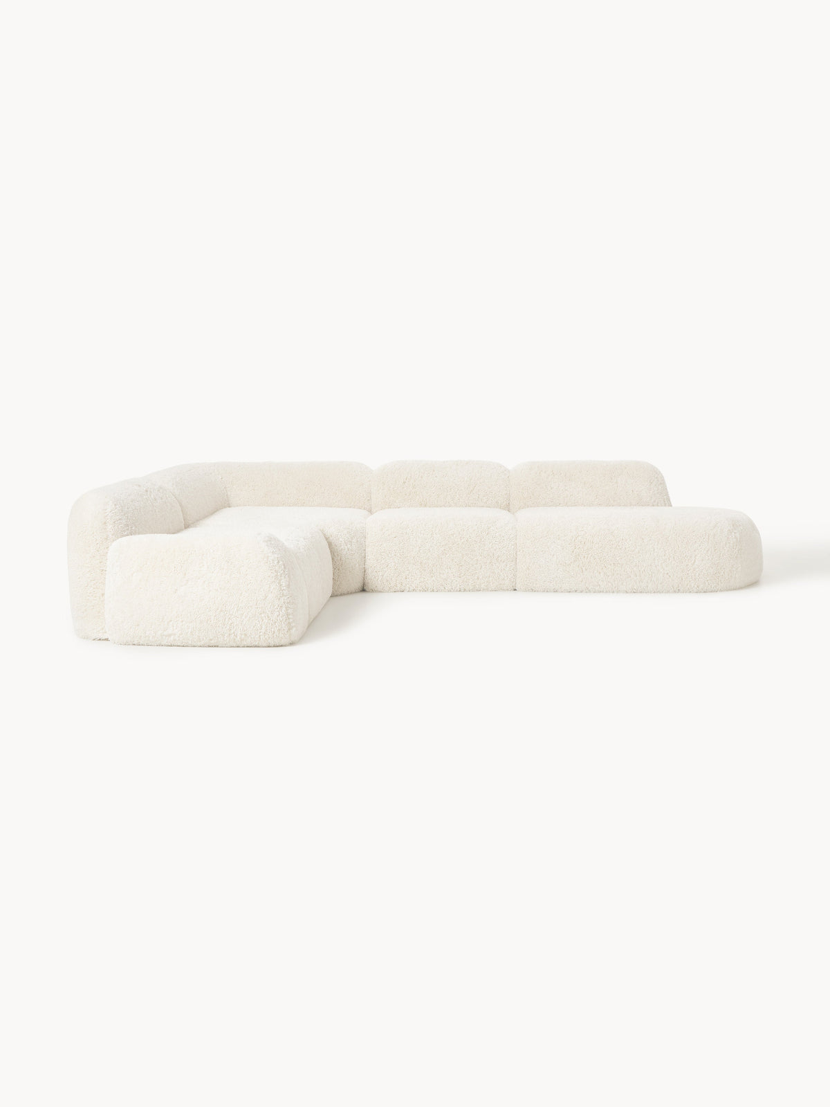 Wolmestra Modular Teddy XL Corner Sofa with Chaise Longue