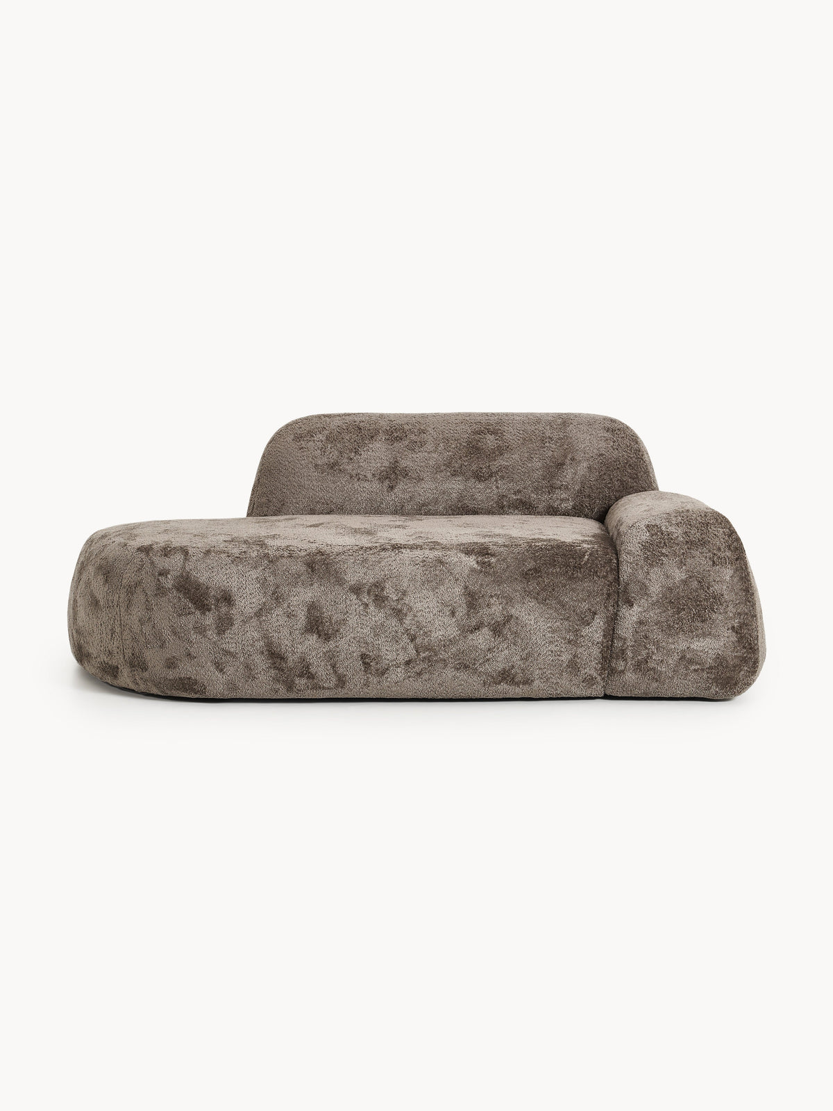 Wolmestra Teddy Bouclé Sofa (2-Seater) with Chaise Longue