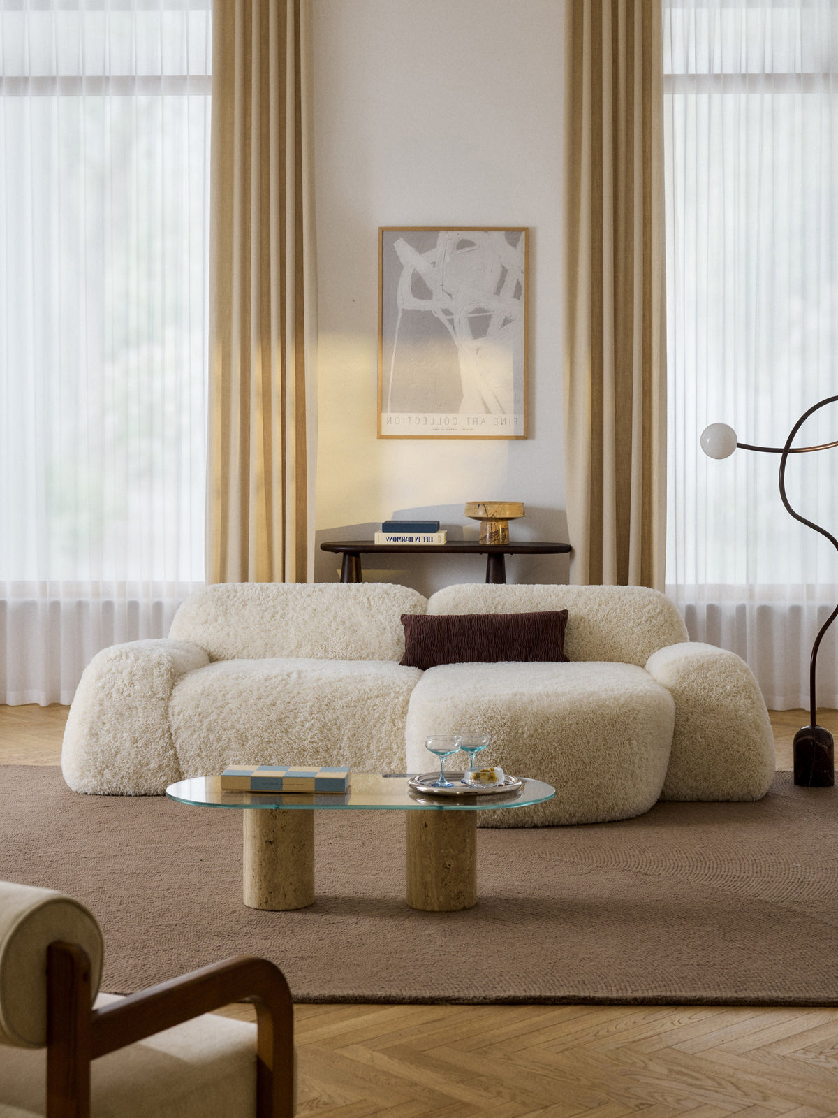 Wolmestra Teddy Modular Corner Sofa (3-Seater)
