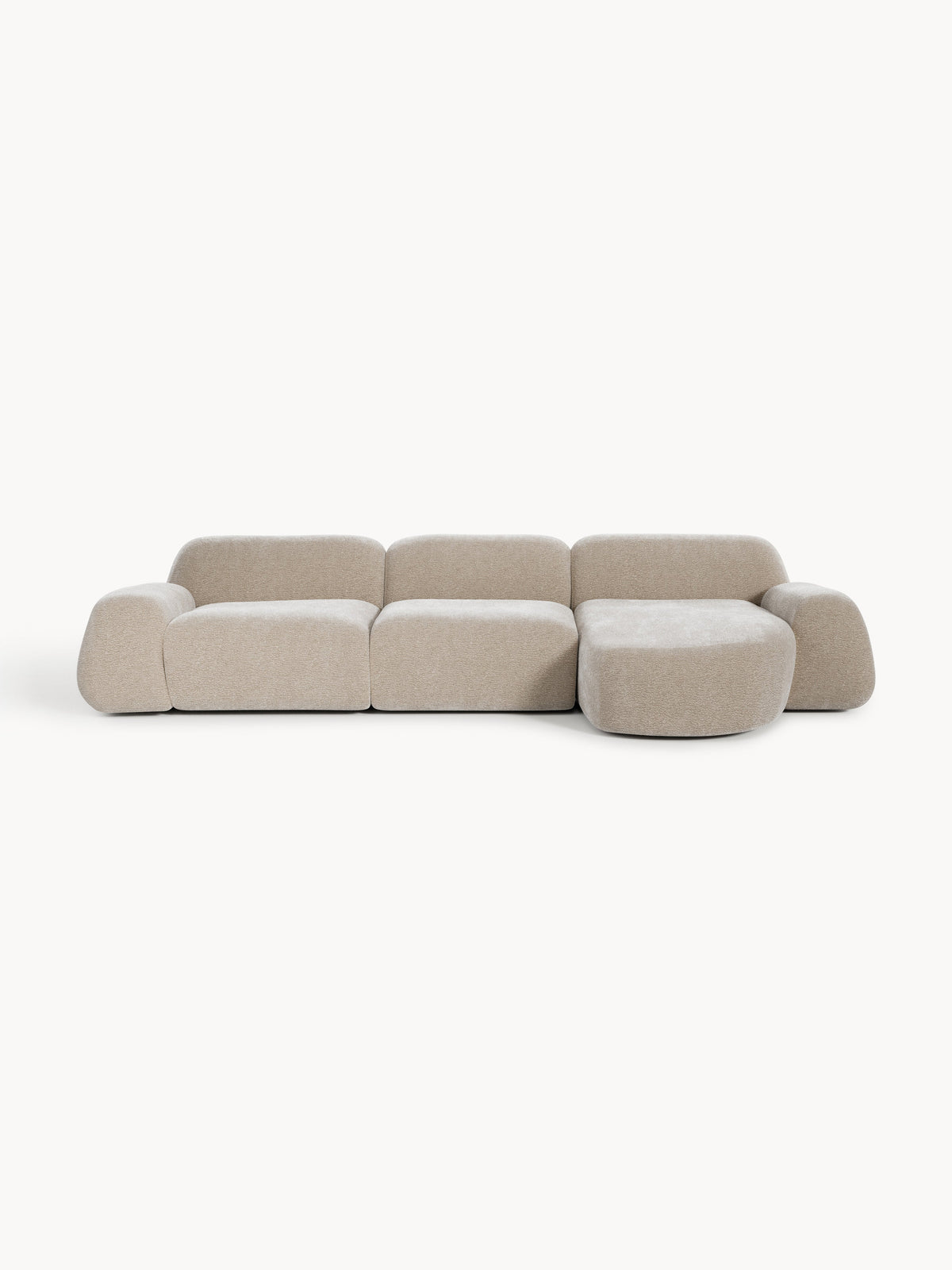 Wolmestra Teddy Modular Corner Sofa (4-Seater)