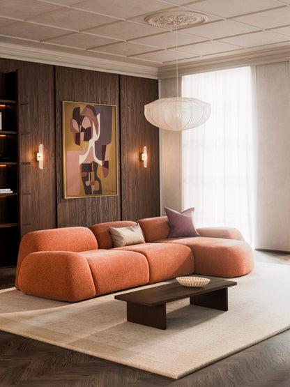 Wolmestra Teddy Modular Corner Sofa (4-Seater)