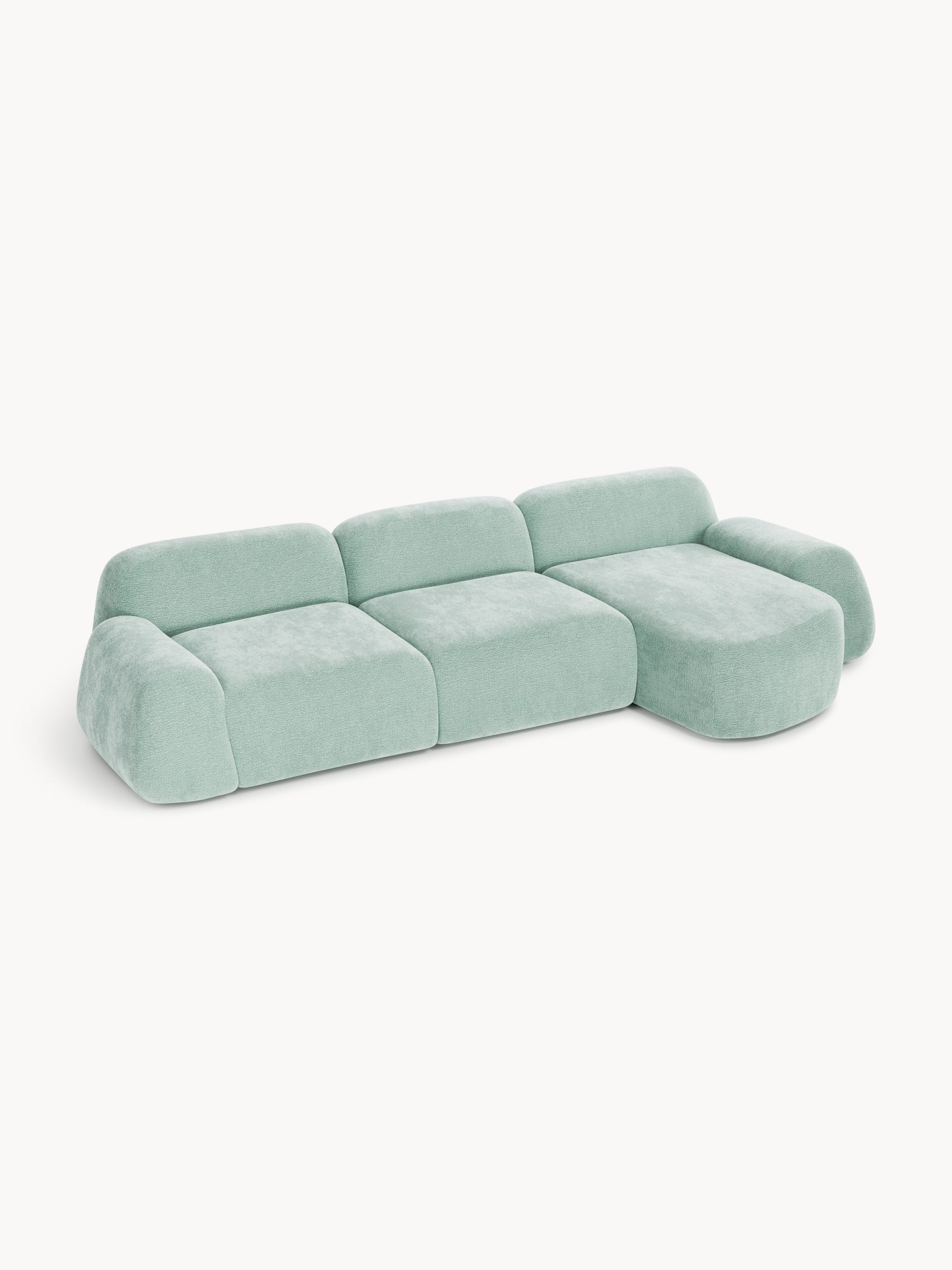 Wolmestra Teddy Modular Corner Sofa (4-Seater)