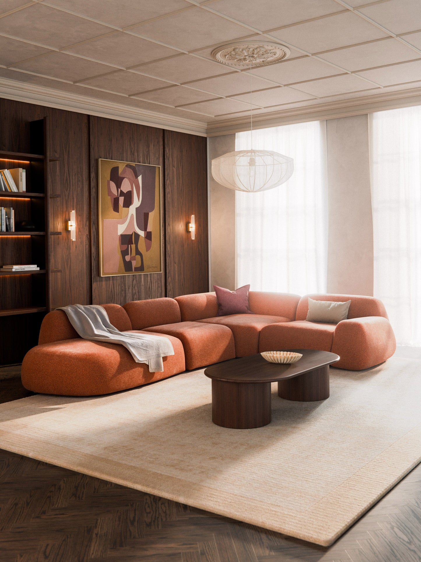 Wolmestra XL Modular Corner Sofa with Chaise Longue