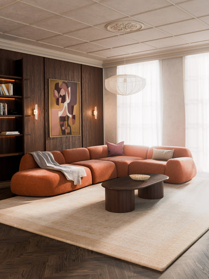 Wolmestra XL Modular Corner Sofa with Chaise Longue